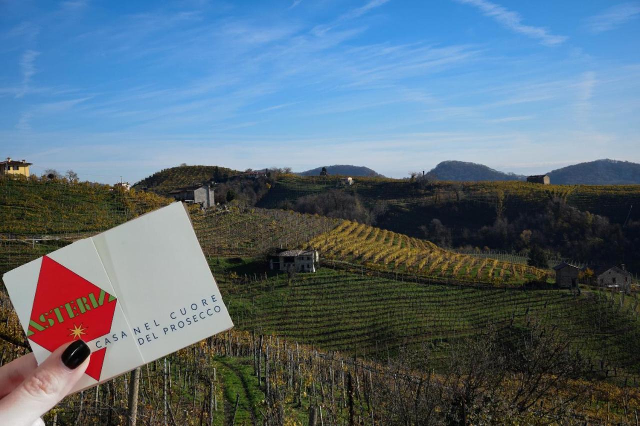 Casa Nel Cuore Del Prosecco Valdobbiadene Eksteriør bilde